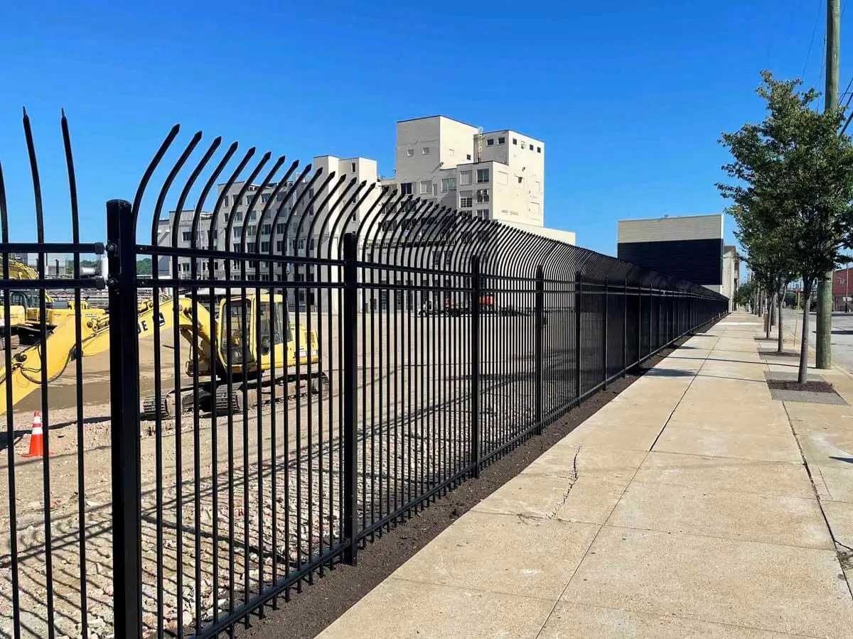 Aluminum fence cincinnati tri state fence company 090925 05