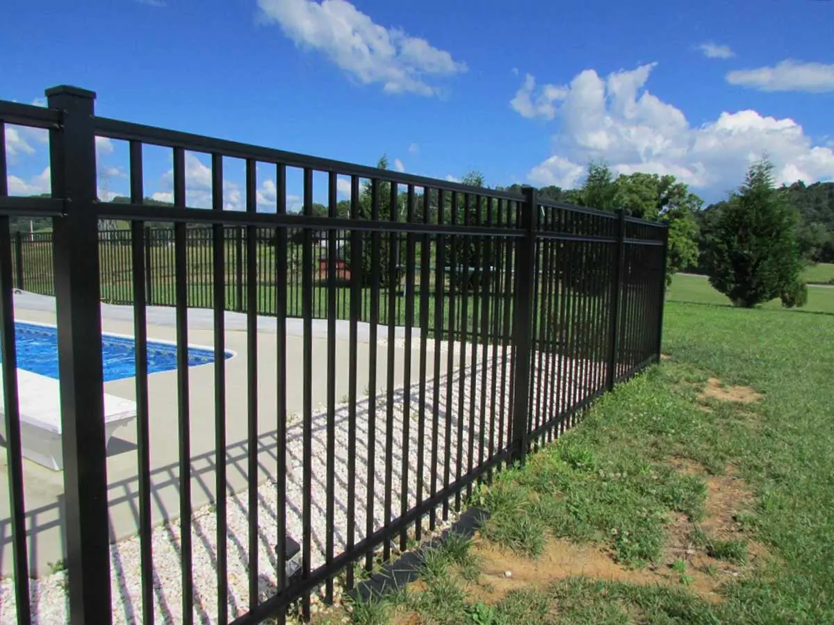 Aluminum fence cincinnati tri state fence company 29