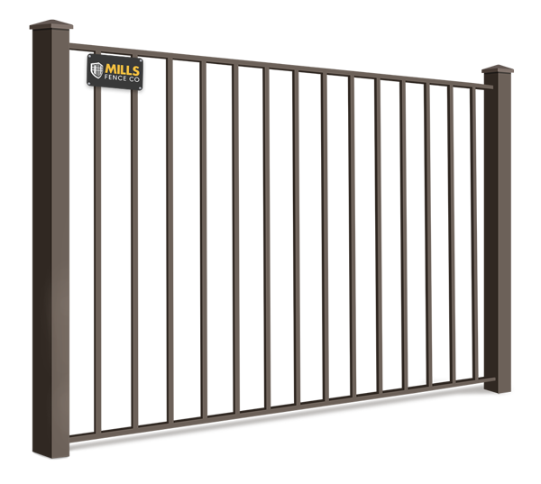 Aluminum fence features popular with the Cincinnati Tri-State area homeowners