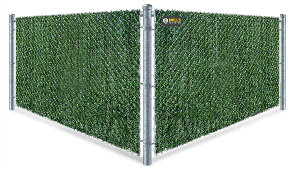 Hedge Semi-Privacy Chain Link fence contractor in the Cincinnati Tri-State area