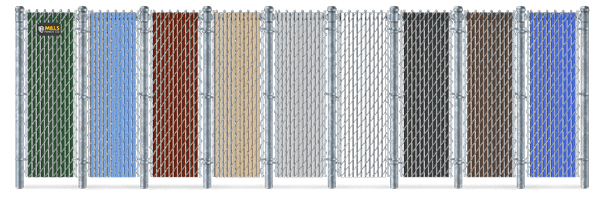 Privacy Slat Color Options For Chain Link Fence in the Cincinnati Tri-State area