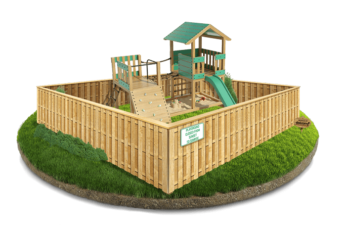 Commercial Wood fence contractor in the Cincinnati Tri-State area.