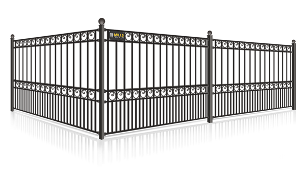 Wrought Iron fence supplies and parts for sale for the Cincinnati Tri-State area.