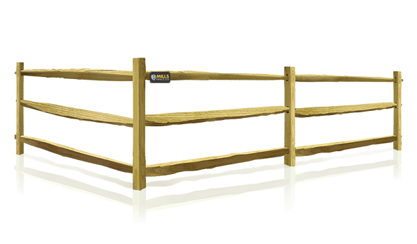 the Cincinnati Tri-State area Split Rail fence in the Cincinnati Tri-State area.
