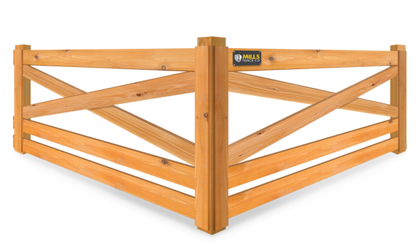 Crossbuck wood fence company in the Cincinnati Tri-State area
