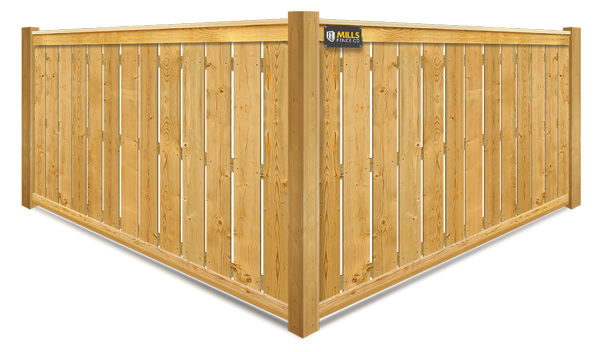 Spaced Picket wood fence company in the Cincinnati Tri-State area