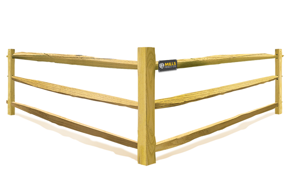 Split Rail wood fence company in the Cincinnati Tri-State area