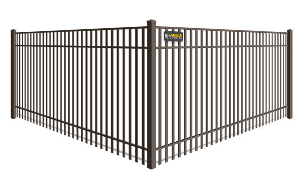 Double Picket Ornamental Steel fence company in the Cincinnati Tri-State area