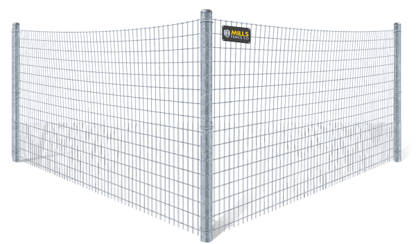 2x4 Wire Driven Temporary fence company in the Cincinnati Tri-State area
