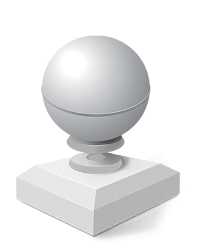 Ball Vinyl Post Cap in the Cincinnati Tri-State area