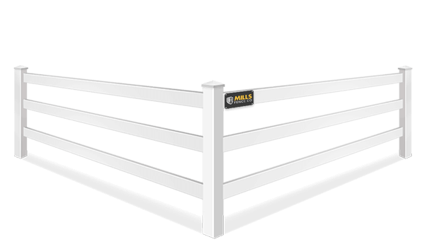 Post & Rail vinyl fence contractor in the Cincinnati Tri-State area