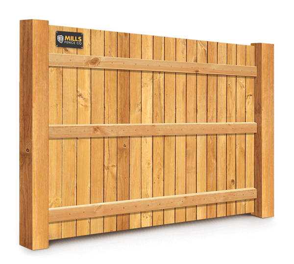 Wood fence features popular with the Cincinnati Tri-State area homeowners