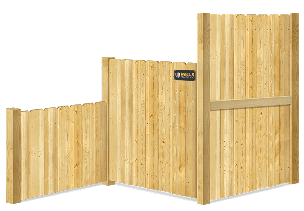 Wood fence height options the Cincinnati Tri-State area