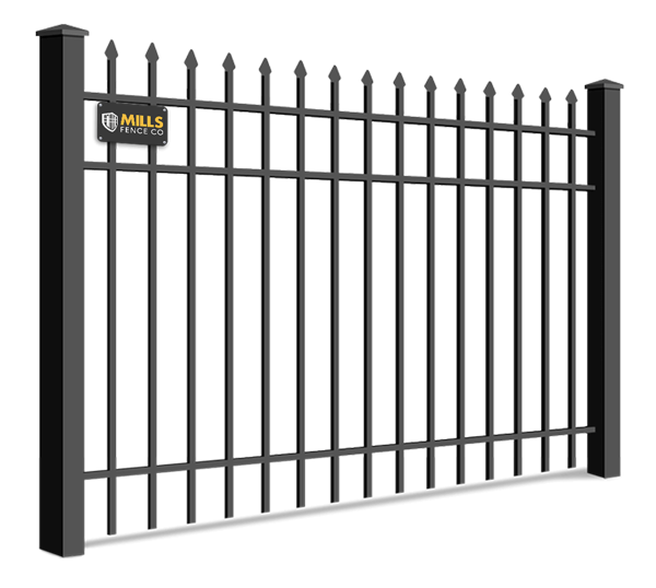 Ornamental Steel fence features popular with the Cincinnati Tri-State area homeowners
