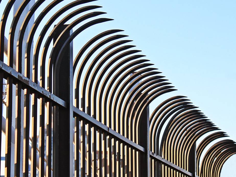 Security Fence Example in cincinnati Ohio