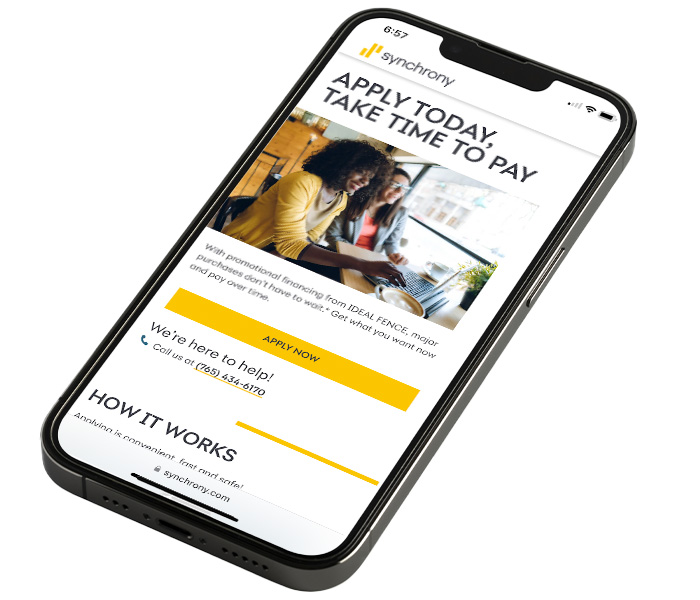 Fence financing company in the Cincinnati Tri-State area and the surrounding areas